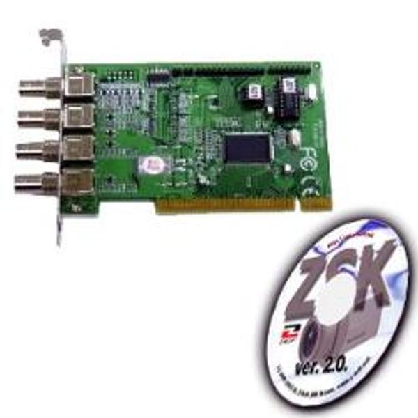 ZSK Small Business 4x - placa captura video PCI MV4, 4 intrari video composite, 30 fps total,