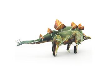 Puzzle cu Mecanism de Ceasornic Dinozauri 3D